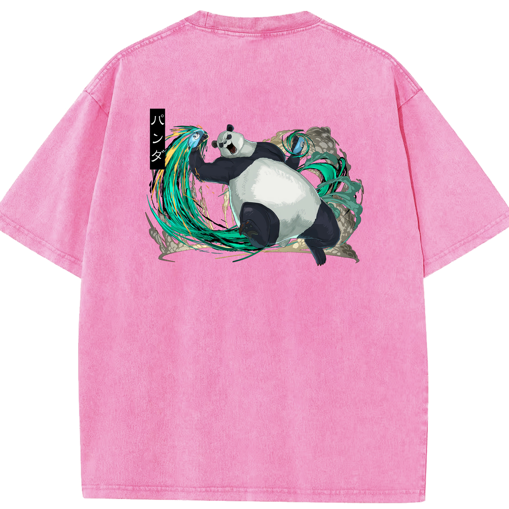 （画像用） 呪術廻戦 Jujutsu Kaisen 綿100% ヴィンテージ風 半袖Tシャツ（背面プリント）